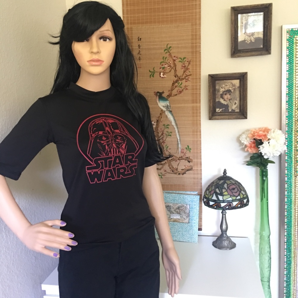 Star Wars Darth Vader Black and Red Top